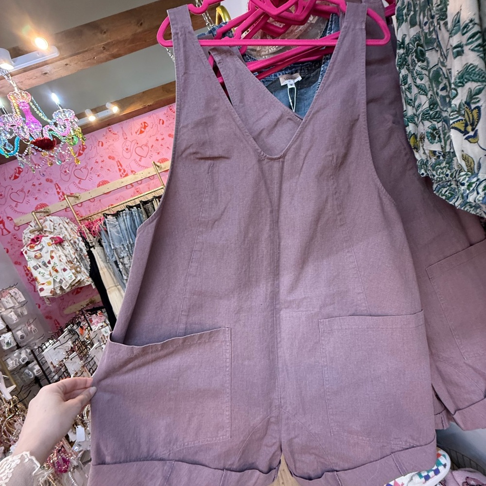 Lovelo Light Mauve Adjustable Romper